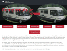 Tablet Screenshot of campernatuur.nl